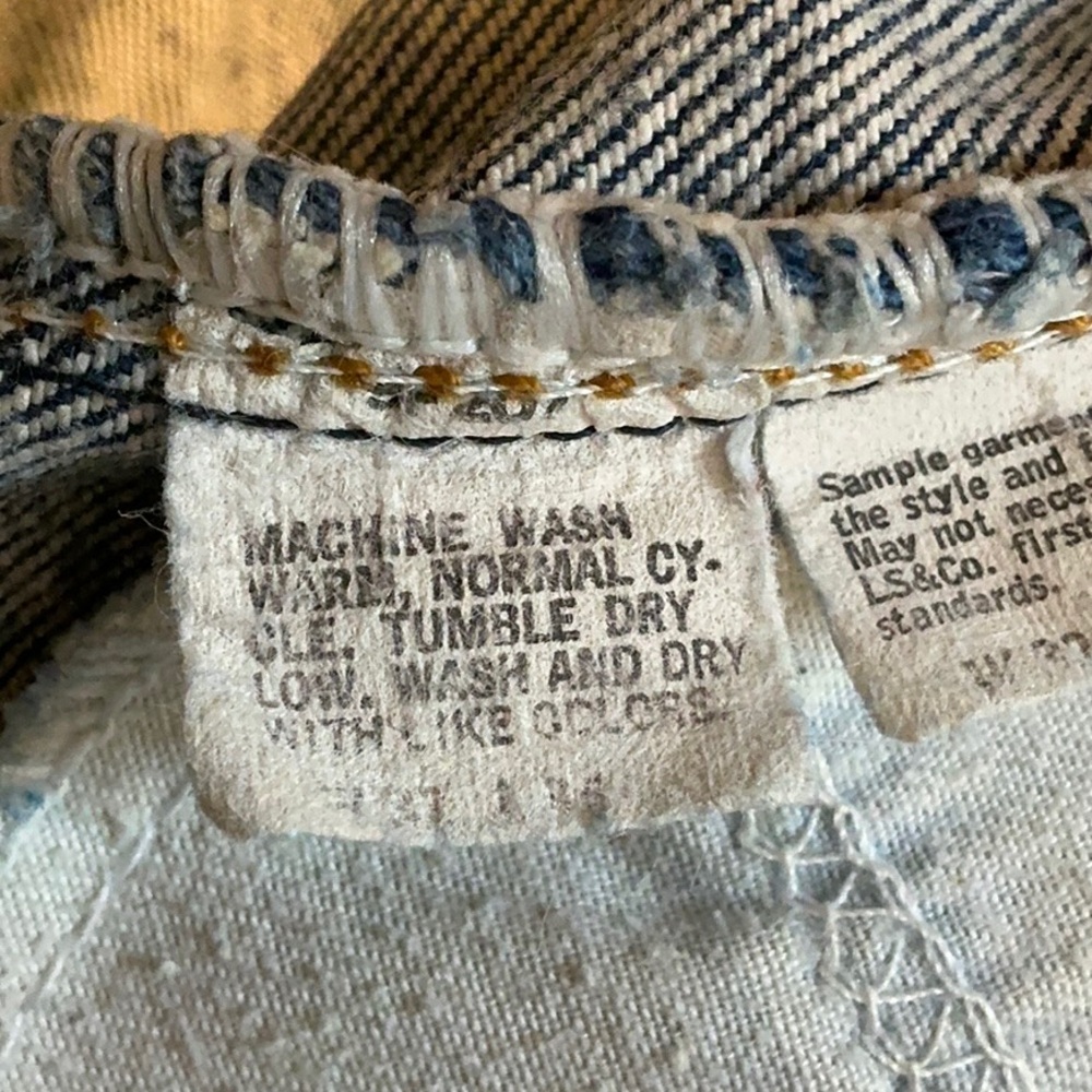 Rare Vintage 80s Sample Levi’s 517 32x31 - Picture 10 of 16
